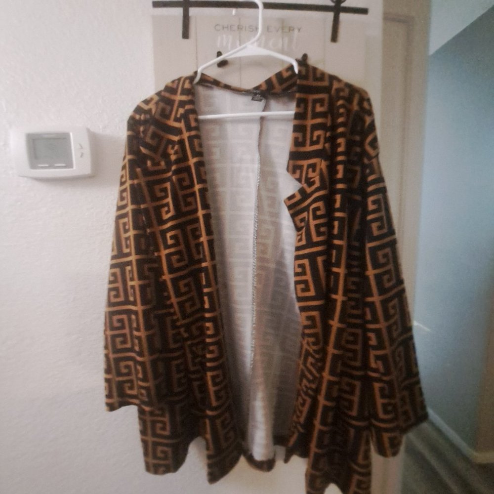 4x black and brown blazer